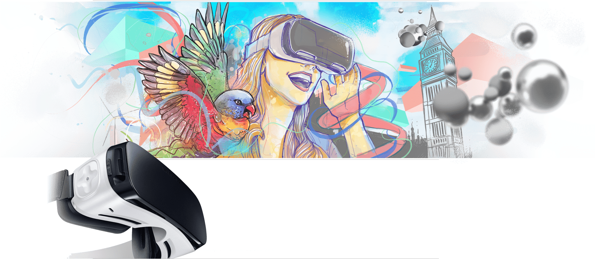 Wear A Vr Headset And You Will See And Hear Things - Visual Arts (1951x850), Png Download