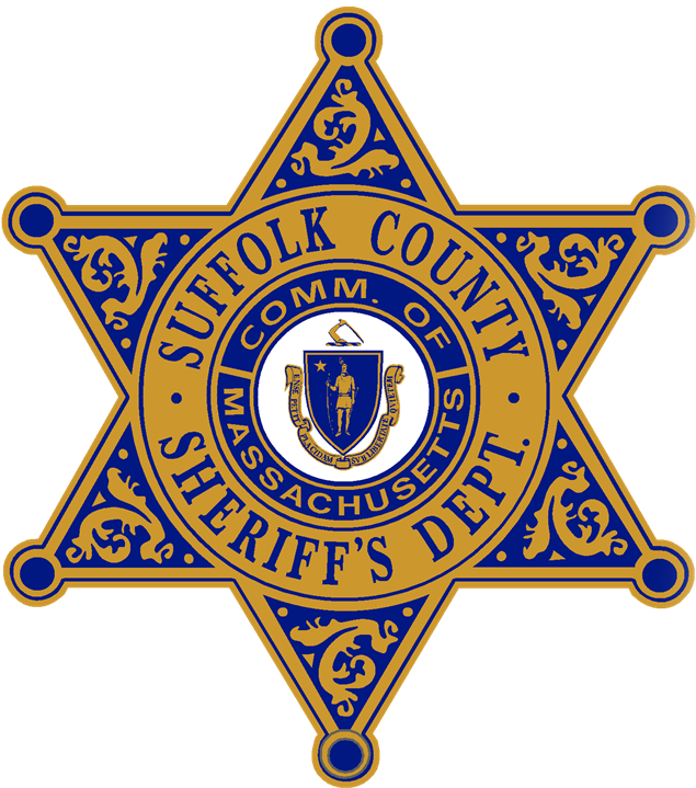 650 X 726 3 - Mass Suffolk County Sheriff Badge (650x726), Png Download