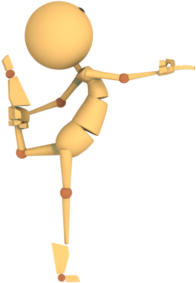 Creating Balance - Jumping (1280x720), Png Download