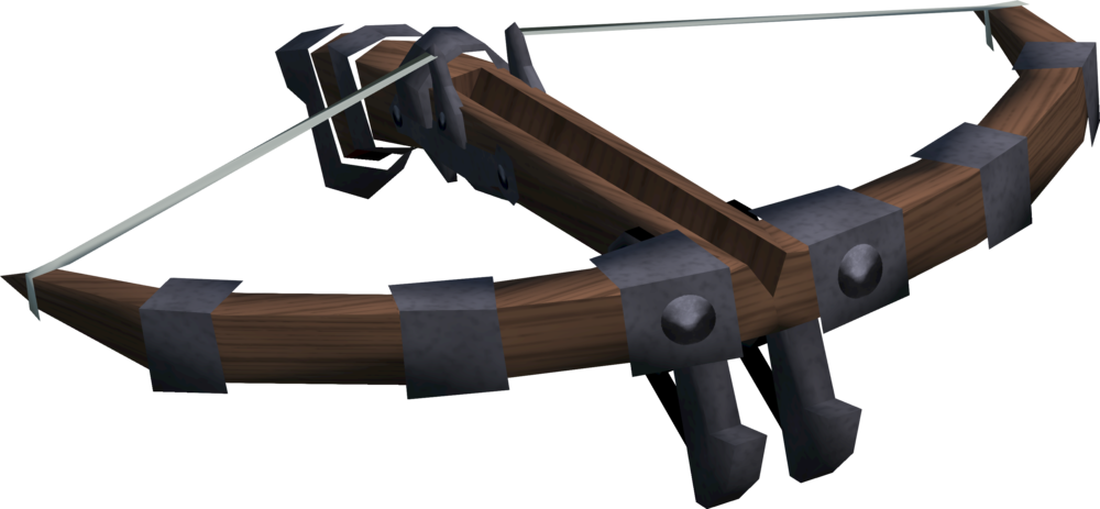 The Steel 2h Crossbow Is A Two Handed Crossbow That - Assault Rifle (1000x463), Png Download