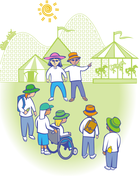 Amusement Park Knoebels Amusement Resort Walt Disney - Amusement Park Clipart (580x750), Png Download