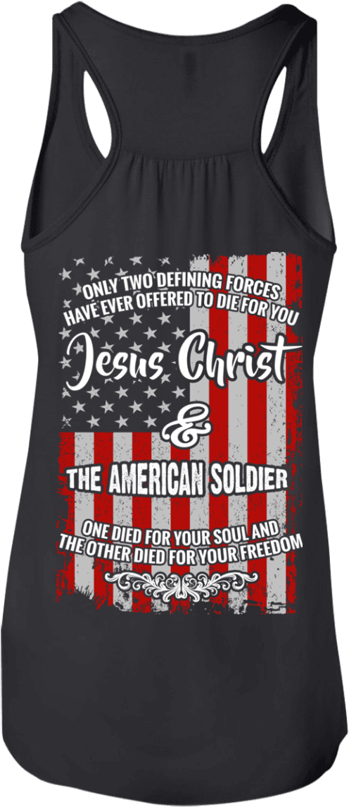 Jesus Christ And The American Soldier - Jesus (1155x1155), Png Download