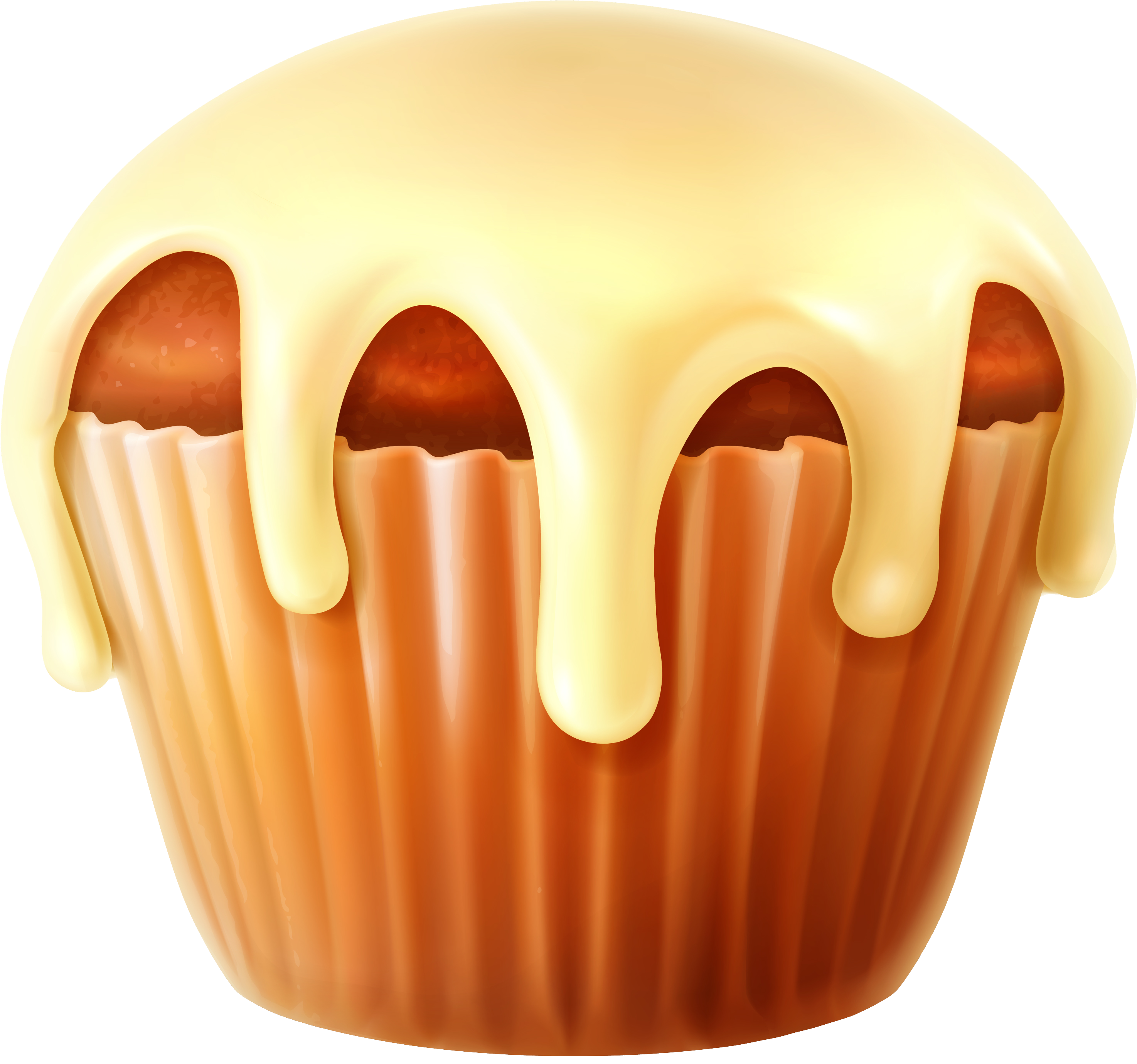 Apple Muffin Clipart - Сладости Клипарт Пирожные (4134x4134), Png Download
