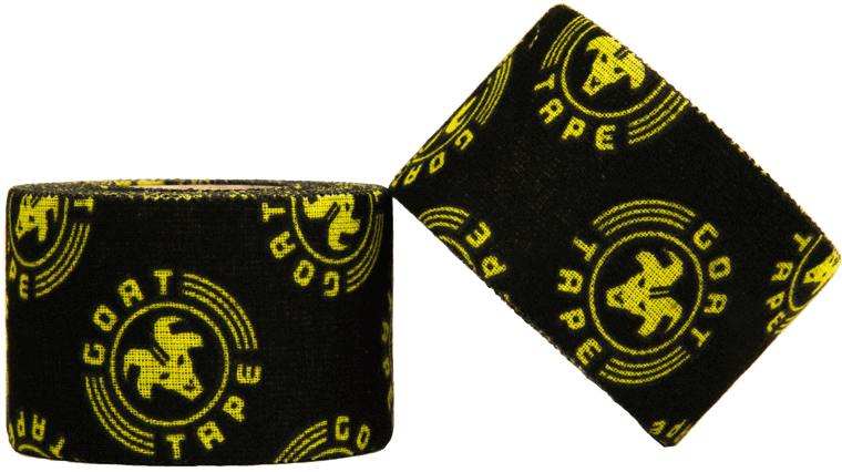 150 Rolls Scary Sticky Black & Yellow - Adhesive Tape (1200x800), Png Download