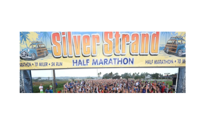 2018 Silver Strand Veterans Day Half Marathon, 10 Miler, - Billboard (800x600), Png Download