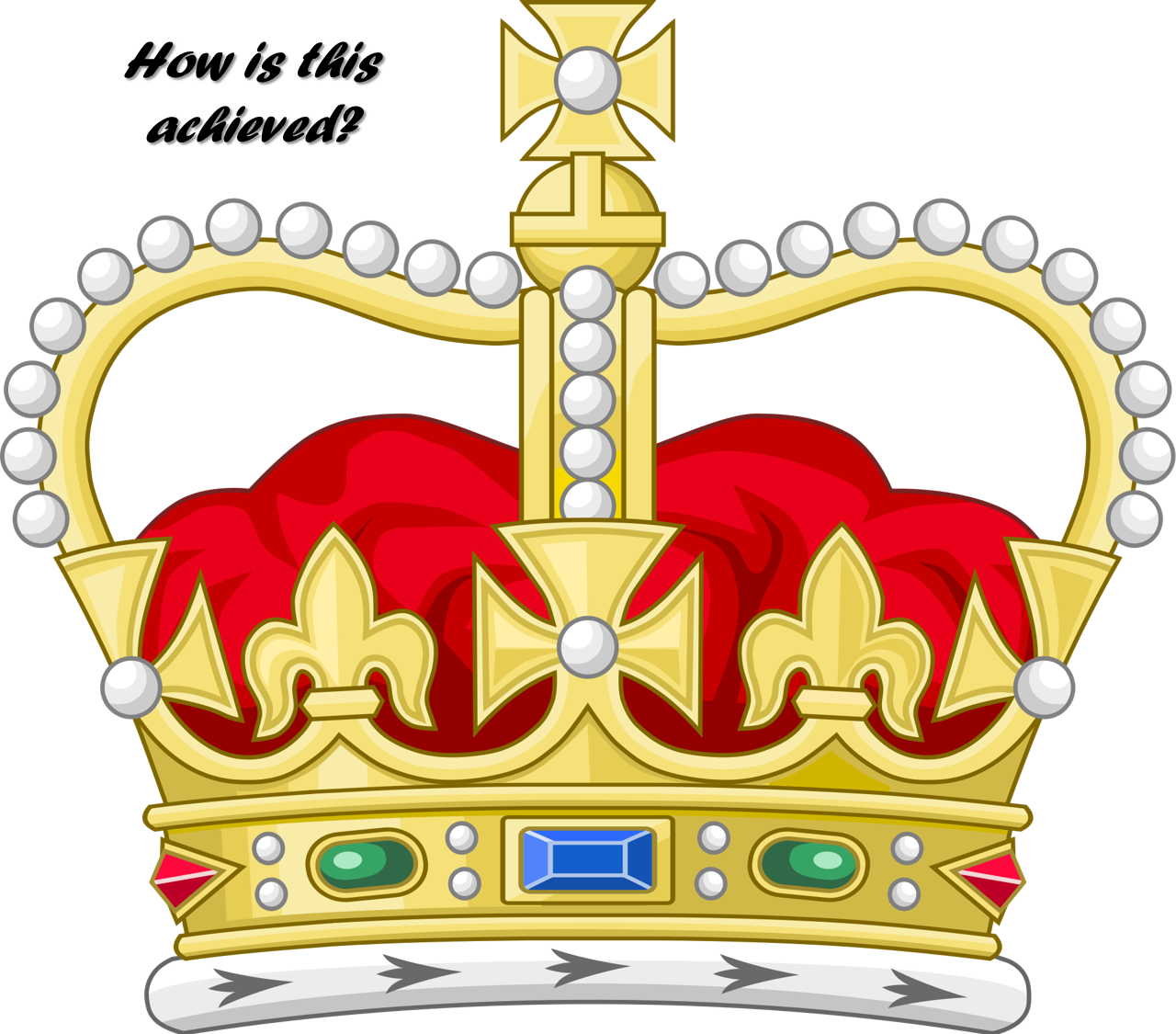 The Achievement Of The Title “king” Or “queen”, I Have - King Henry Viii Symbol (1280x1125), Png Download