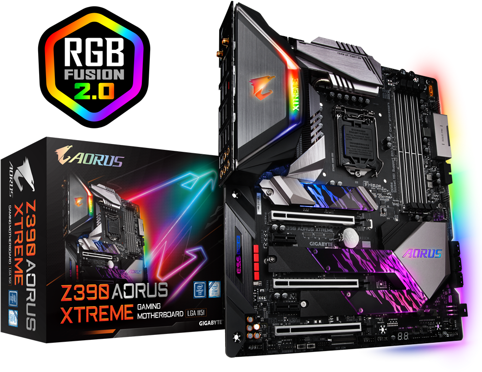 1 - 0) - Motherboard - Gigabyte Global - Gigabyte Z390 Aorus Xtreme (1000x1000), Png Download
