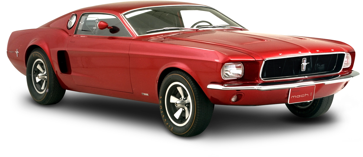 By Make - Ford Mustang Mach 1965 (1200x625), Png Download
