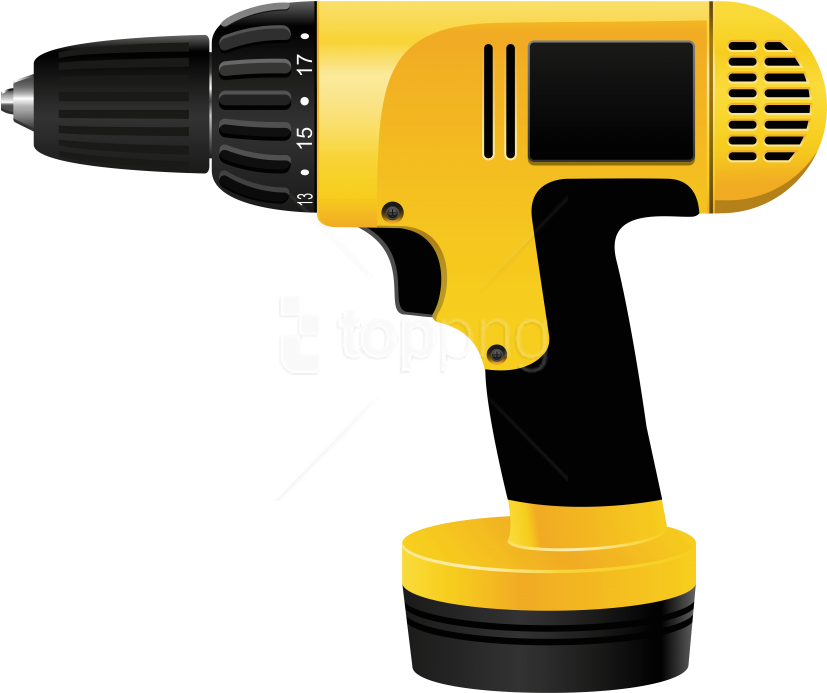 Free Png Download Electric Screwdriver Clipart Png - Electric Screwdriver Png (850x712), Png Download