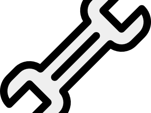 Wrench Clipart Garage Tool - Tool (640x480), Png Download