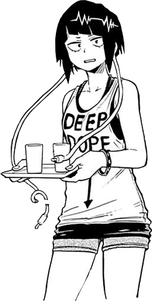 Who Names A Band Deep Dope And Then Has Fans - Jirou Bnha Deep Dope (494x975), Png Download