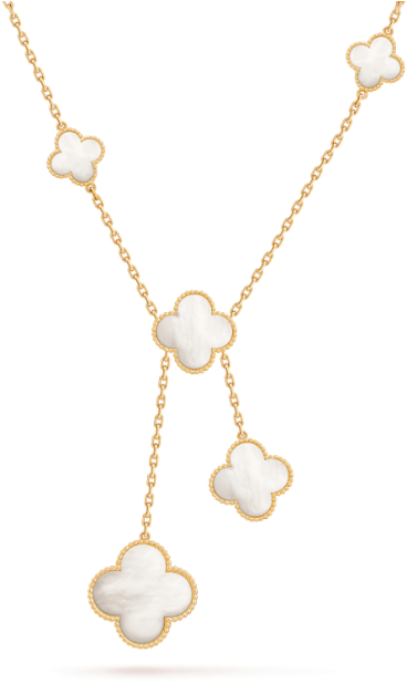 Magic Alhambra Necklace, 6 Motifs - Van Cleef Prices Uae (620x620), Png Download