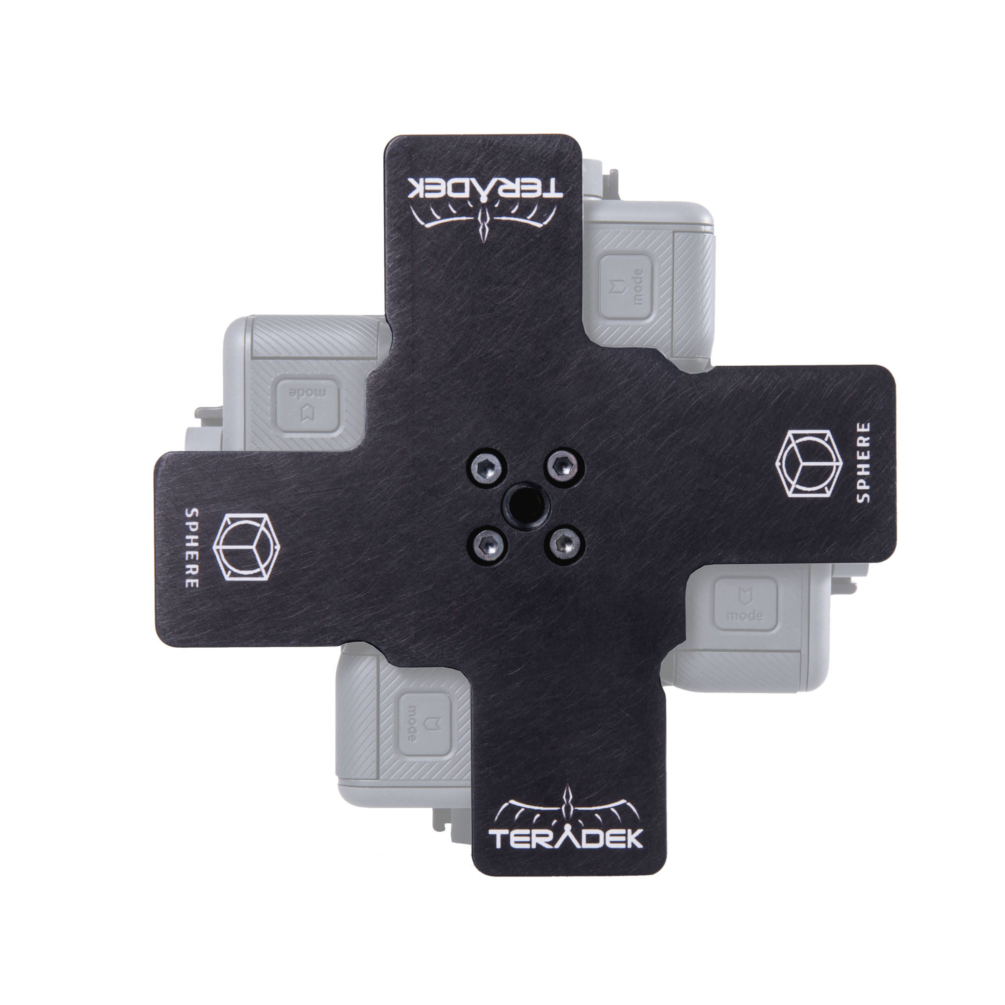 Gopro Hero5 Vr Camera Mount Kit For Sphere Teradek, - Gadget (2048x2048), Png Download