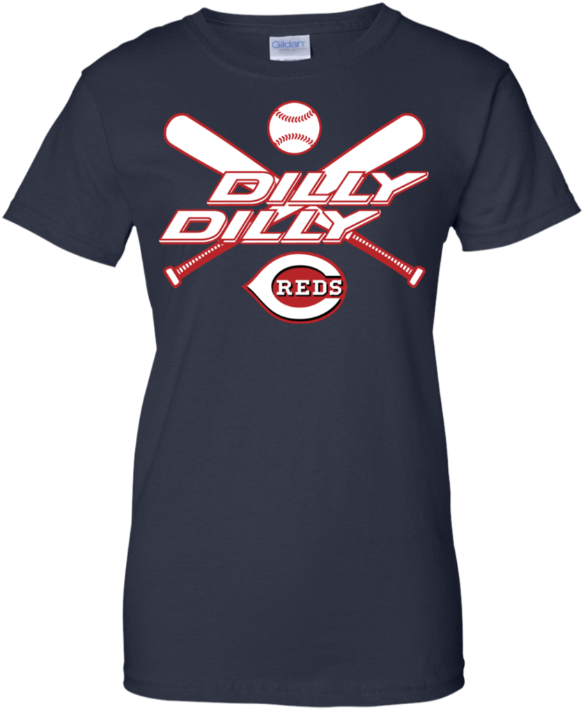 Dilly Dilly Cincinnati Reds Baseball T-shirts Long - Cincinnati Reds (1024x1024), Png Download