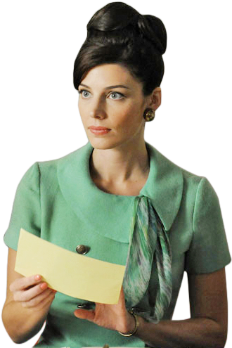 Megan On Mad Men (870x553), Png Download
