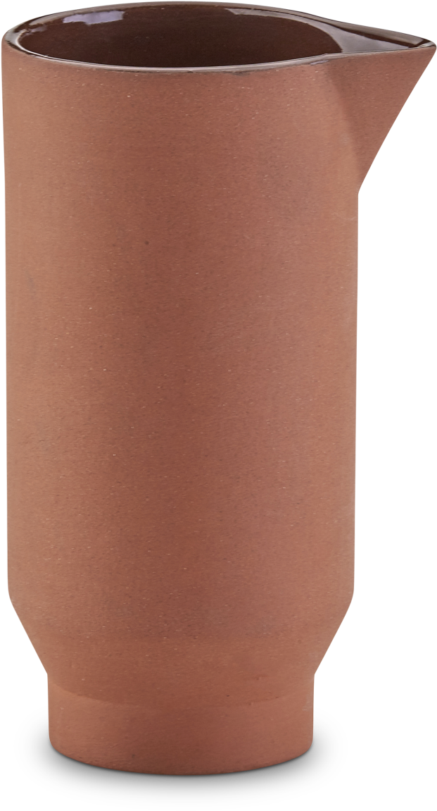 Edge Terracotta Milk Jug - Vase (1500x1500), Png Download