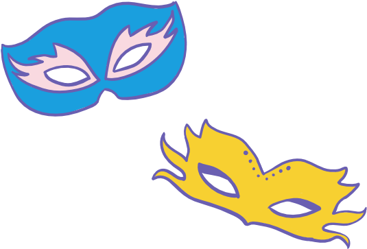 Masquerade (600x600), Png Download