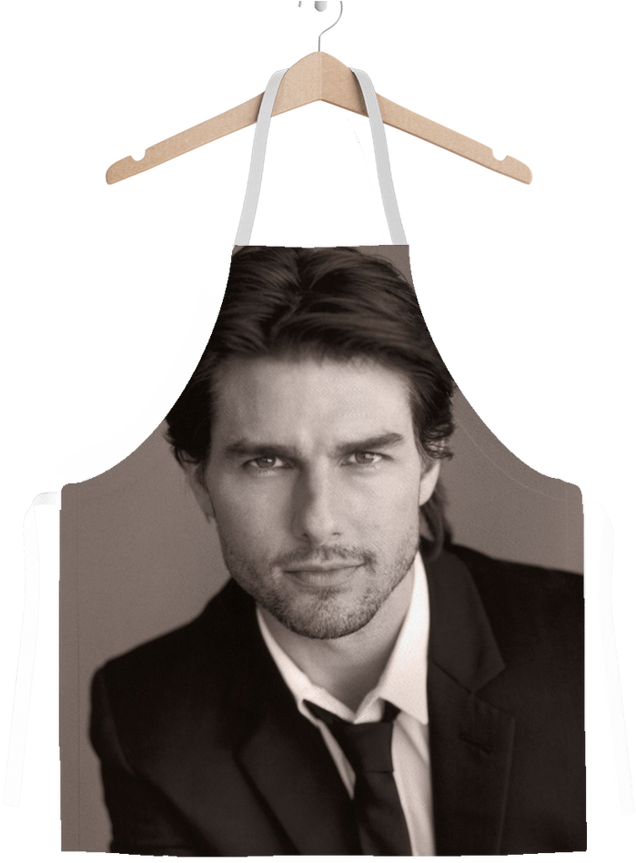 Tom Cruise In Black And White ﻿classic Sublimation - Tom Cruise Most Handsome Men (1024x1024), Png Download
