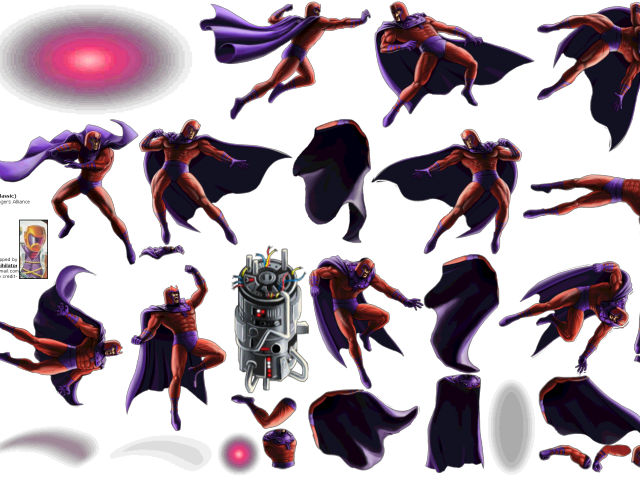Magneto Png - Avengers Alliance Magneto (640x480), Png Download