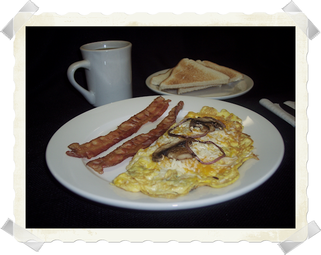 Breakfast Is Made To Order, Starting With Fresh Cracked - Omelette (650x517), Png Download