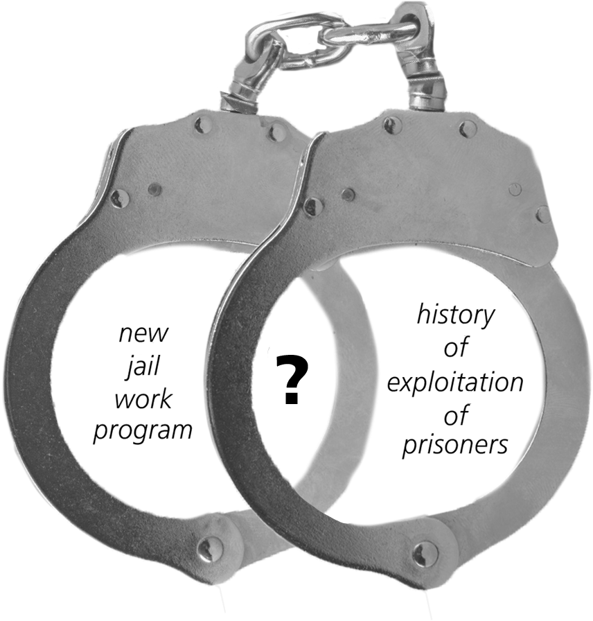 New Jail Work System Unfair To Prisoners - Handcuffs Venn Diagram (998x950), Png Download