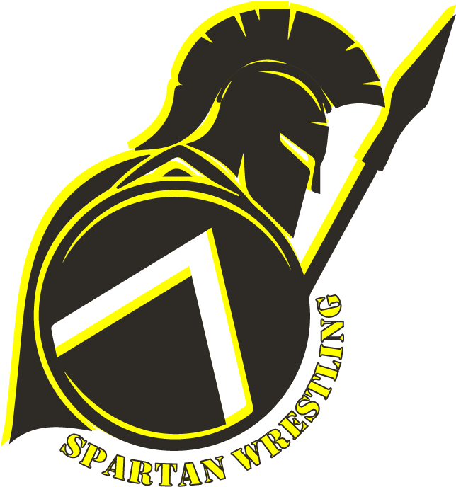 Spartan Logo - Spartan Shield And Spear (643x704), Png Download
