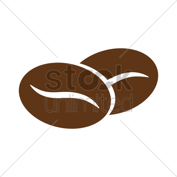 Coffee Bean Vector Png - Illustration (600x600), Png Download