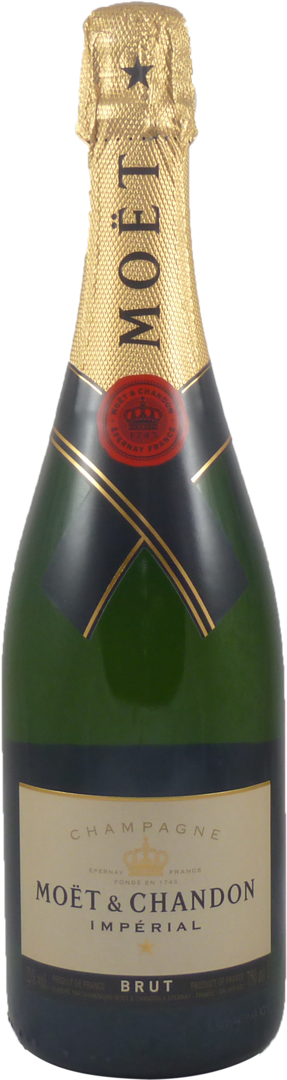 Moet Et Chandon White Star Vs Imperial (752x2240), Png Download