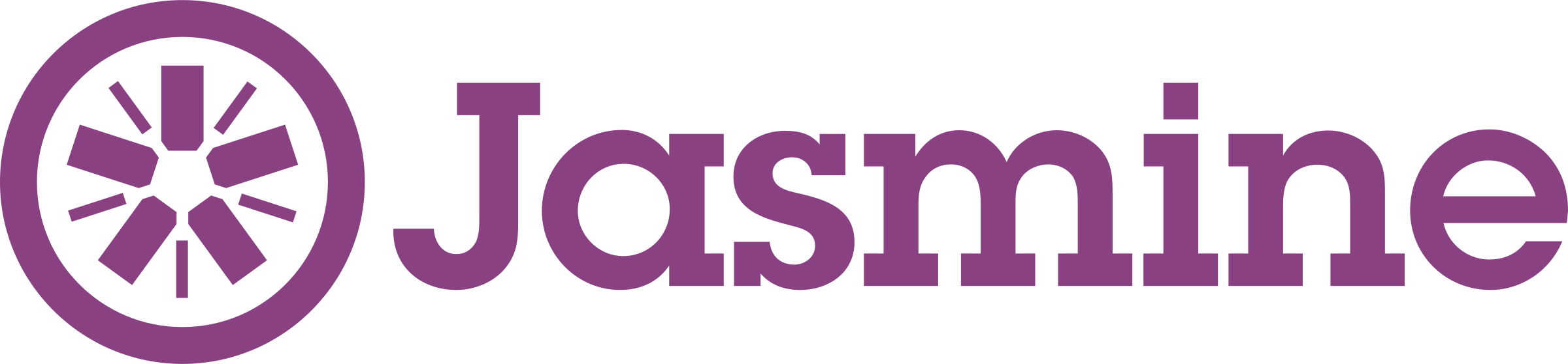 Jasmine Png - Jasmine Logo Svg (2400x559), Png Download