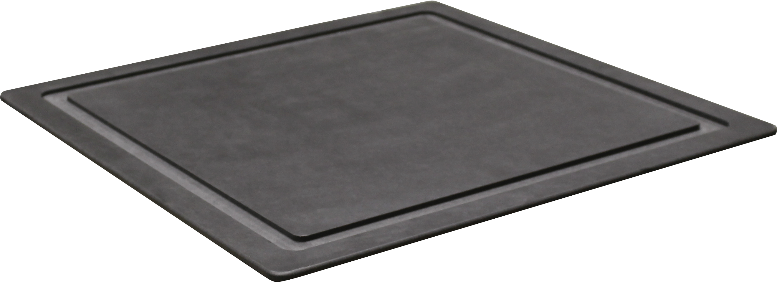 Black Richlite With Juice Groove - Pizza Pan (2916x1624), Png Download