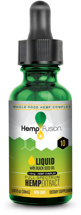 Hempfusion Liquid 10 Bottle - B12 Sublingual Drops (750x750), Png Download