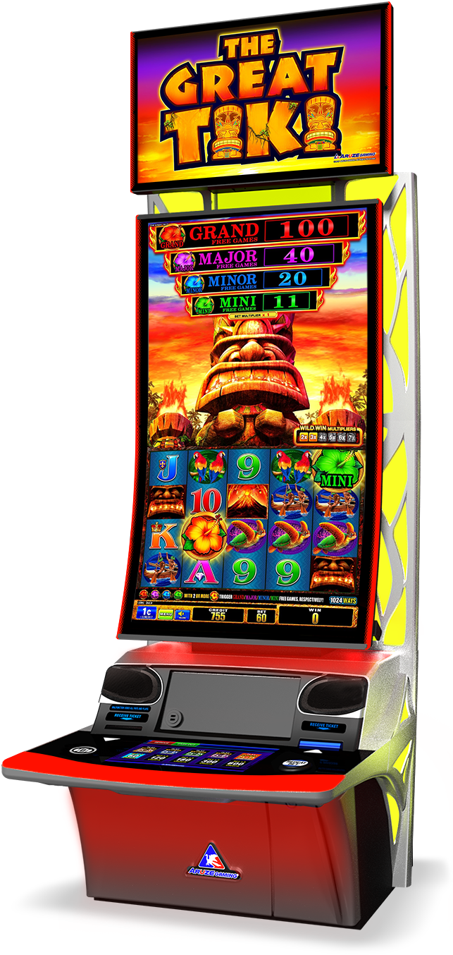 The Great Tiki™, The Mystic Island Spirit Bestows Increasingly - Prosperity Slot Game Png (662x1393), Png Download