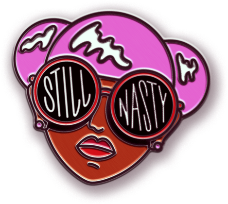 Still Nasty Pin Animation - Pins Won T Save The World (600x582), Png Download