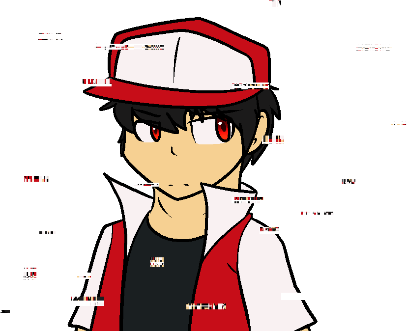 Glitch Effect Test I Think It Looks Okay Owo - Cartoon (1024x768), Png Download