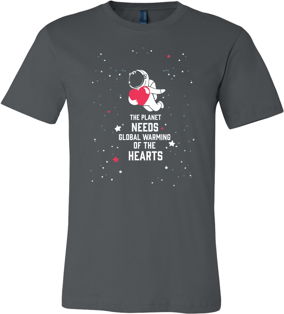 Mens Black Shirt With White Hearts - Shirt (1024x1024), Png Download