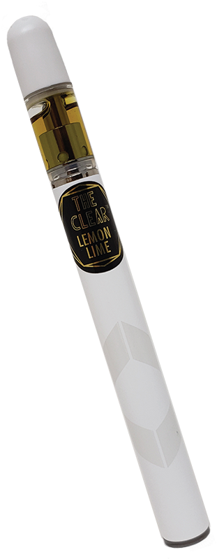 The Clear Disposable Cbd Vape Pen Terpenes Lemon Lime - Flute (800x800), Png Download