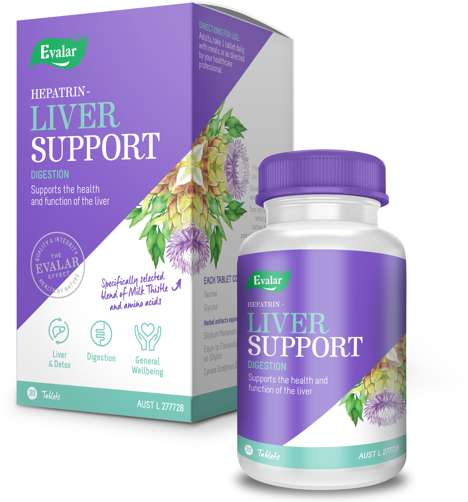 Evalar's Hepatrin Liver-support Is Specifically Formulated - Cardioactive (1489x1596), Png Download
