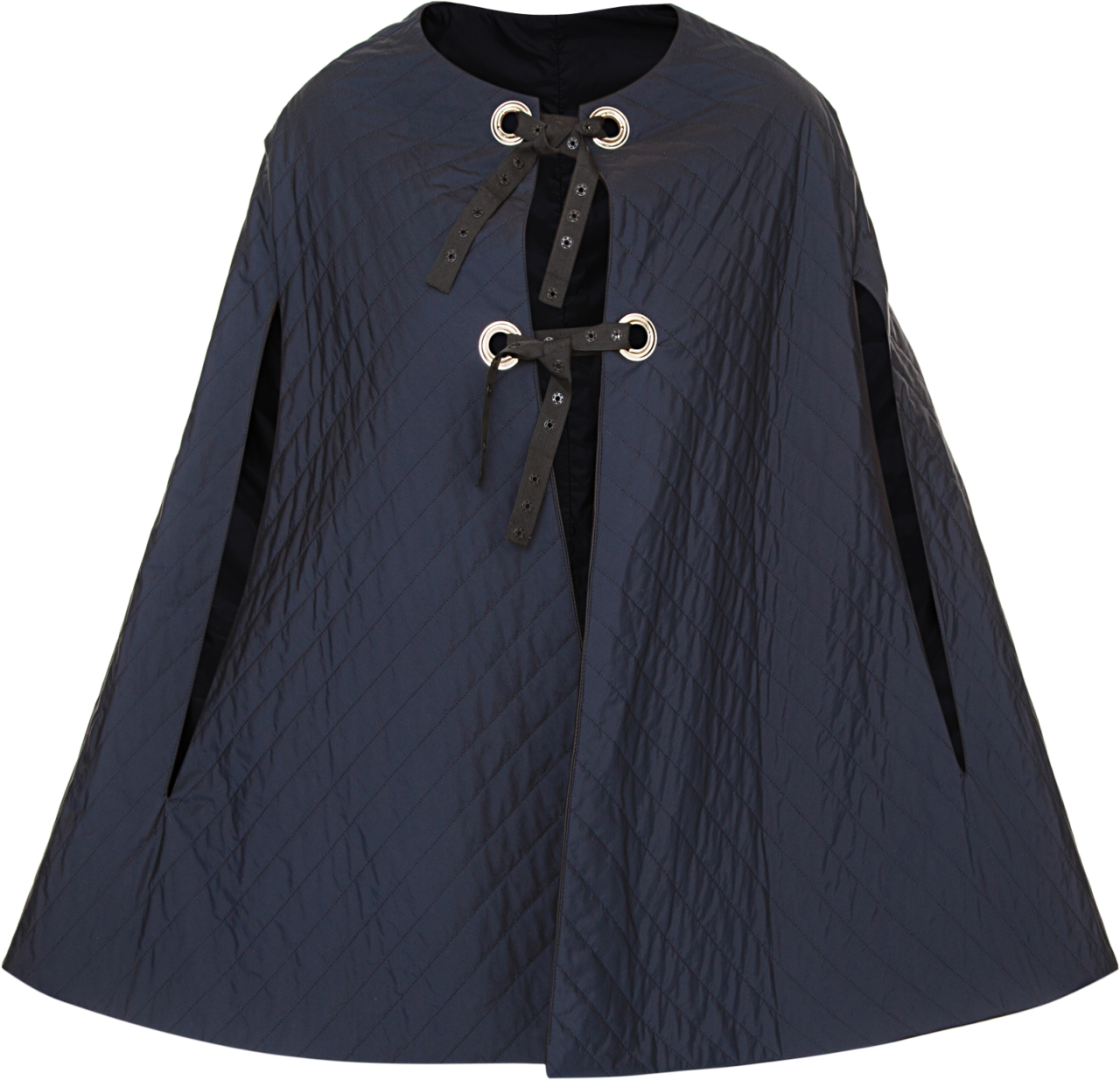 Tie-front Cloak - A-line (1280x1234), Png Download