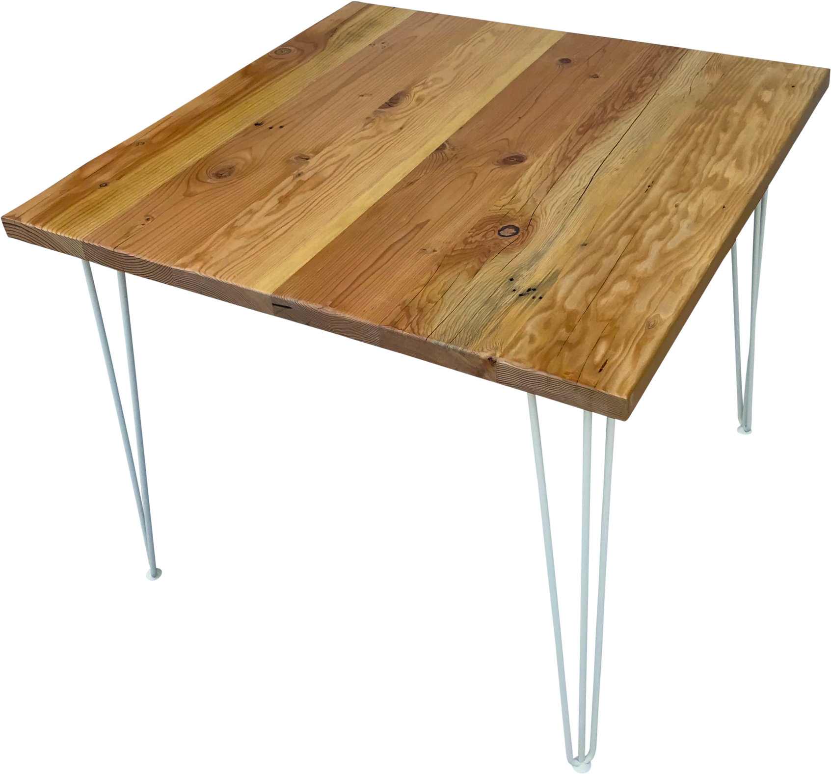 Square Reclaimed Wood Table - Coffee Table (2048x2048), Png Download