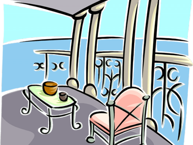 Balcony Clipart (640x480), Png Download