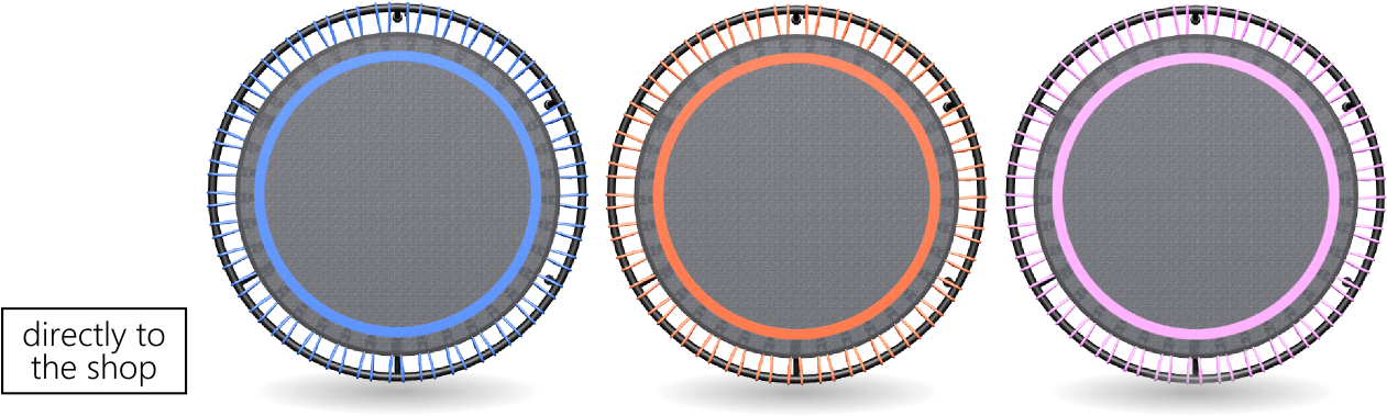 A Trampoline For Home Use - 图案 (1500x400), Png Download