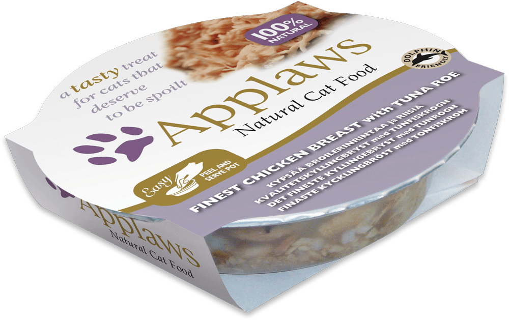 Applaws Finest Chicken Breast With Tuna Roe (1000x629), Png Download