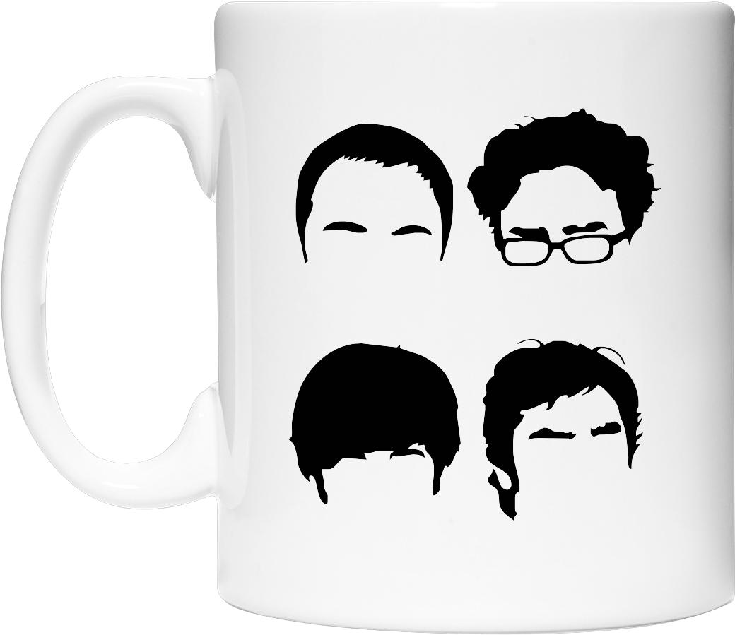The Fab Four Sonstiges Coffee Mug - Funny Big Bang Theory T Shirt (1044x1044), Png Download