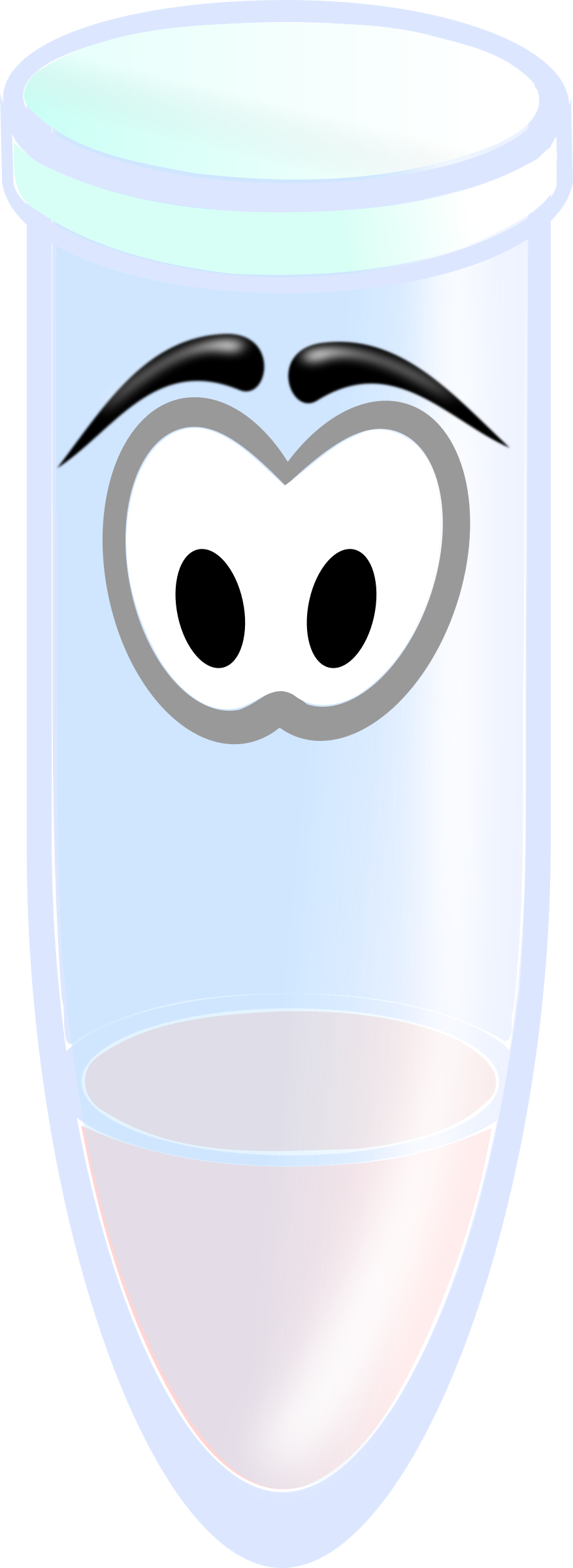 This Free Icons Png Design Of Reaction Tube (877x2400), Png Download