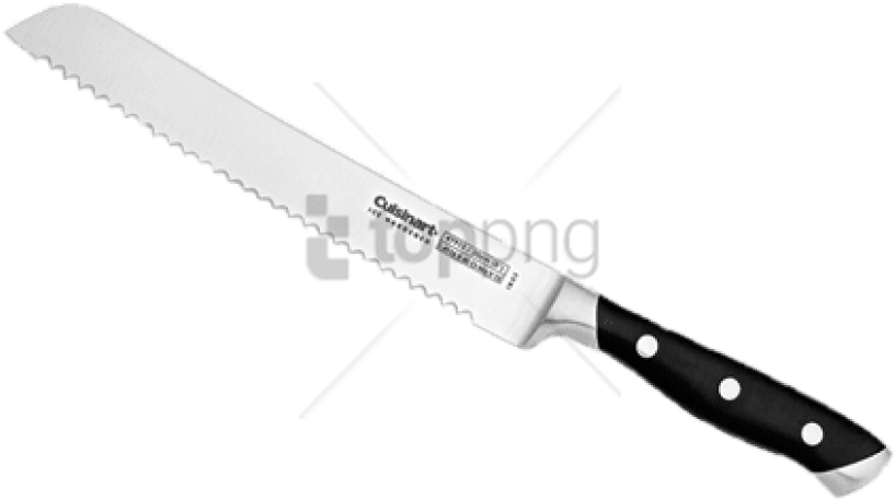 Free Png Cuisinart Bread Knife Png Image With Transparent - Utility Knife (850x494), Png Download