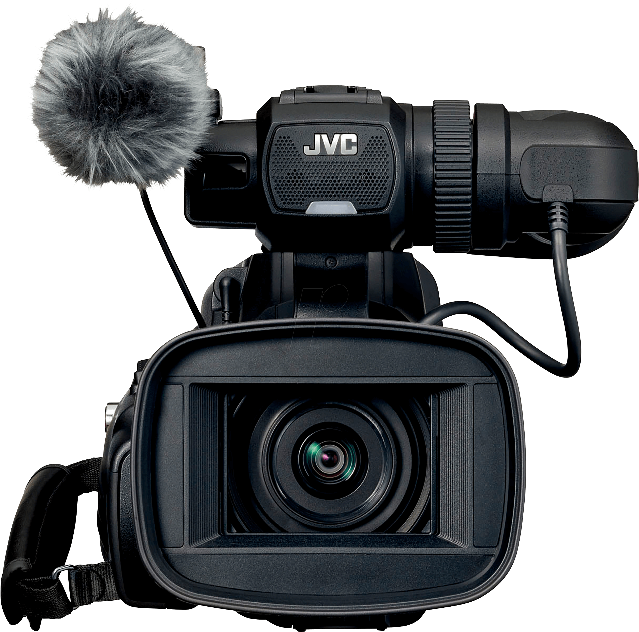 Full Hd Shoulder-mounted Events Camcorder Jvc Gyhm70e - Jvc Gy Hm70u (2420x2391), Png Download