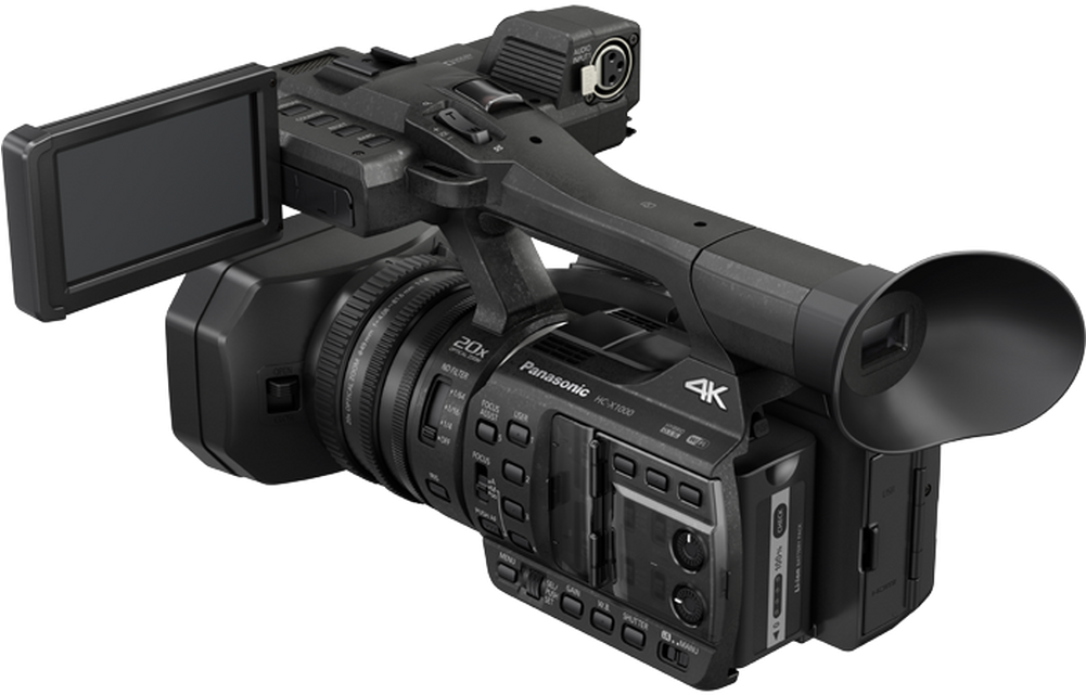 Panasonic Hc X1000 4k Dci/ultra Hd/full Hd Camcorder - Hc X1000 4k (1000x750), Png Download
