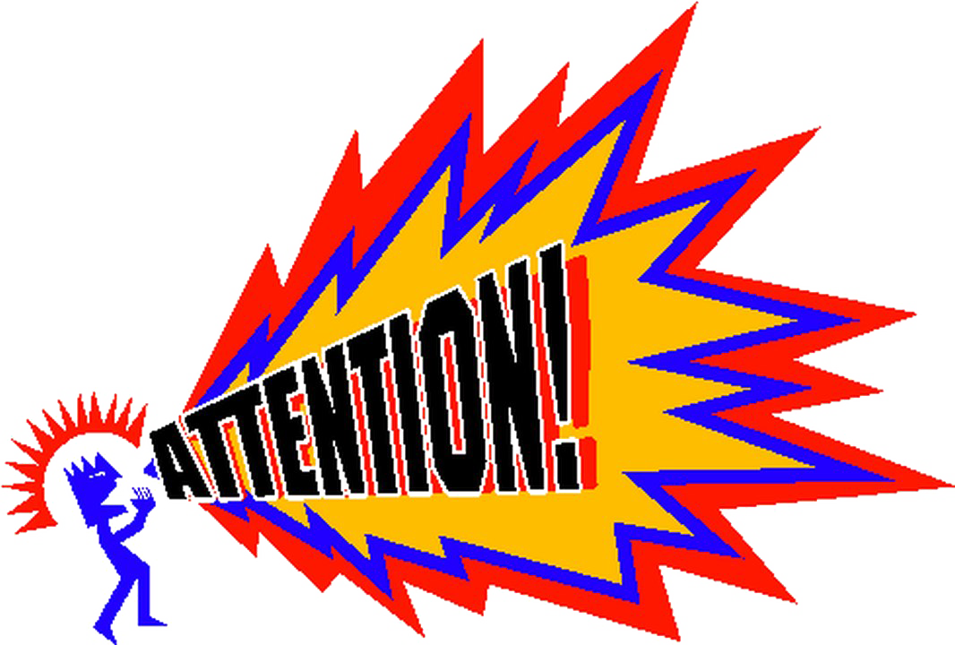 Attention Png Download Image - Attention (1066x720), Png Download