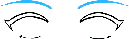 How To Draw Anime Eyes (680x678), Png Download