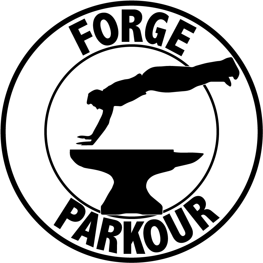 Forge Parkour - Logo Parkour (860x869), Png Download